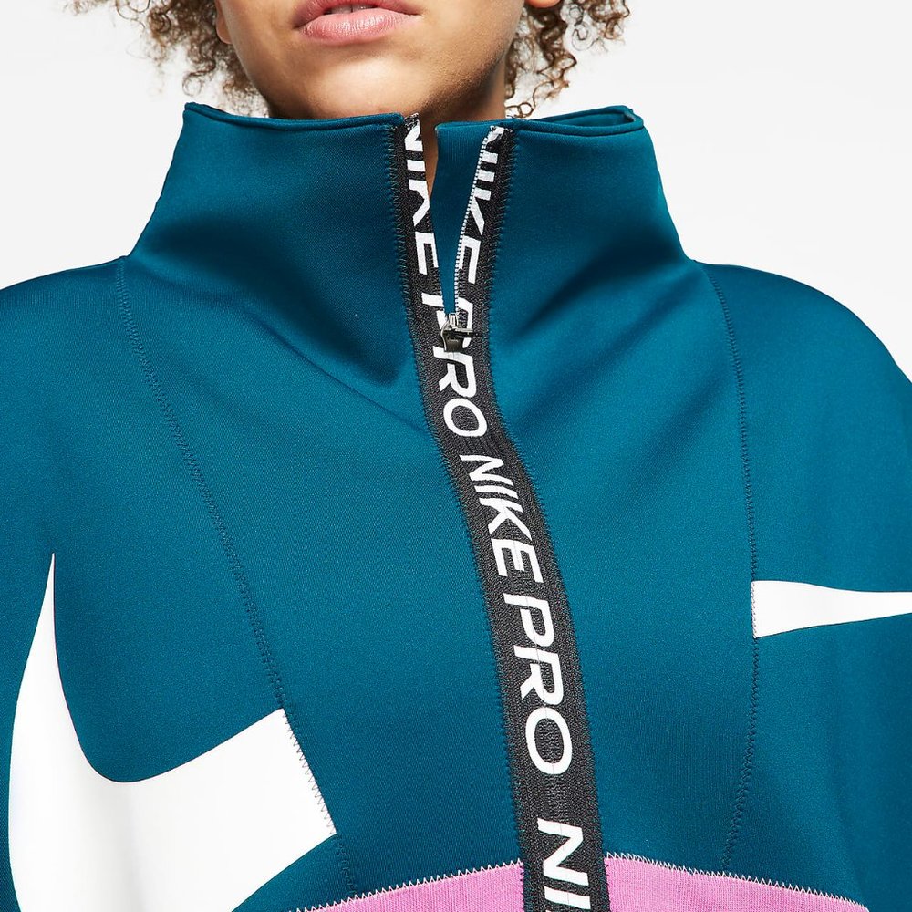 SOLD! Nike Pro NWT Plus Size Dri-Fit Fleece Jacket - Picture 5 of 12